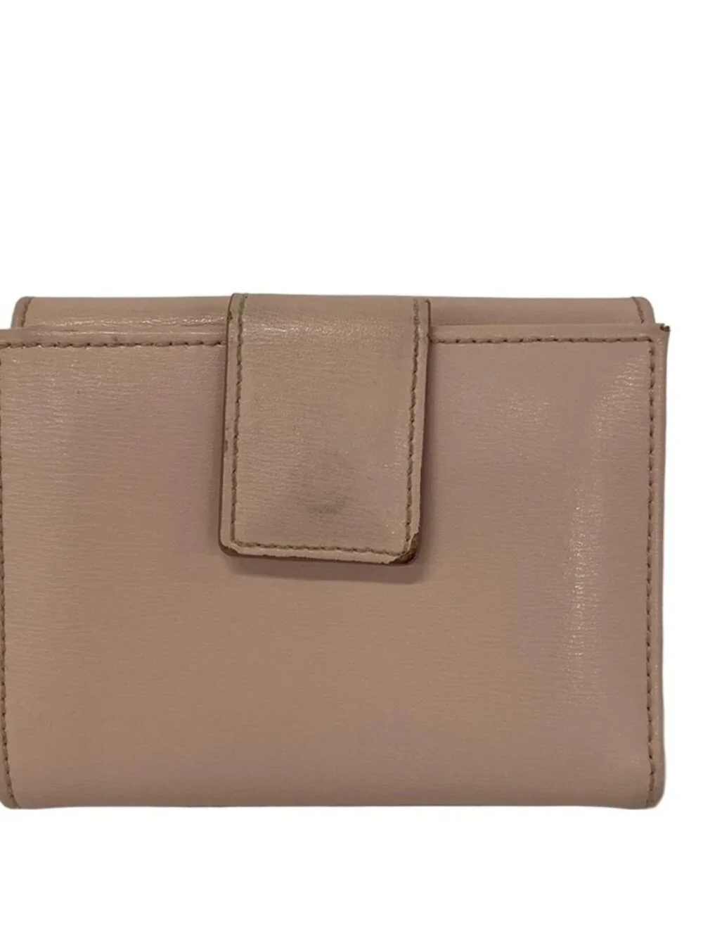 Salvatore Ferragamo Gancio City - Light Pink Leather Double-hook Wallet